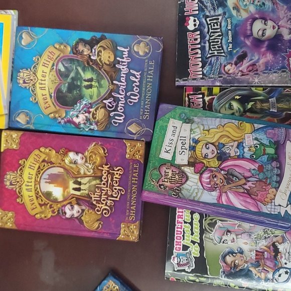 : Mix lot of 6 books 3 monster high & 3 ever after high - Picture 3 of 9